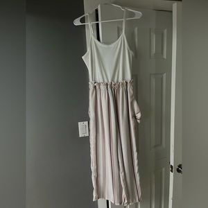 Love Squared Girls Striped Romper